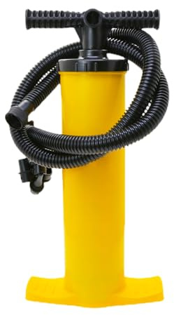 Handpumpe - Hochdruck Doppelhub Pumpe, Zwei-Wege-manuelle Luftpumpe | Zweiwege-Hochdruckluftpumpe, 4L verschleißfeste Wiederverwendbare Luftpumpe, Pumpe mit Mehreren Düsen für aufblasbare Zelte