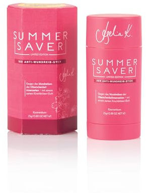 SUMMERSAVER KIRSCH - Der Anti-Wundreib-Stick der Deine Haut schützt | Langanhaltender und effektiver Schutz, dermatologisch getestet | Limited Edition Angelina Kirsch, zarter Kirschblüten-Duft