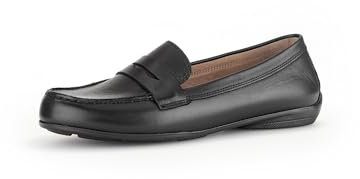 Gabor Damen Slipper, Frauen Slip On,Best Fitting,Halbschuhe,Schlupfschuhe,schluepfschuhe,Loafer,College Schuhe,Slip-ons,schwarz,38 EU / 5 UK