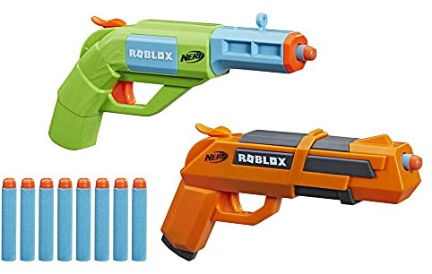 Nerf F2479EU4 Roblox Jailbreak: Armoury, Includes 2 Blasters, 10 Darts, Code to Unlock in-Game Virtual Item