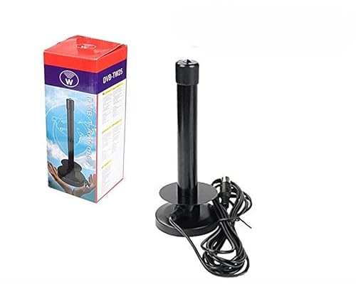SQUADO - 25 DB digital markbunden TV-antenn, bärbar DVB-T för bilkamera, magnetisk bas