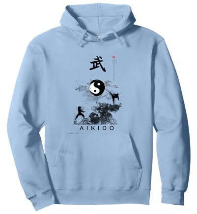 Uniformes d'aïkido, tenues d'aïkido, équipement d'aïkido, calligraphie Sweat à Capuche