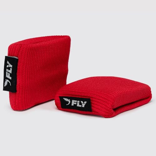 Fly Sports Premium Boxing and Martial Arts Equipment | Boxing Gel Knuckle Protectors | Gel Knuckle Red