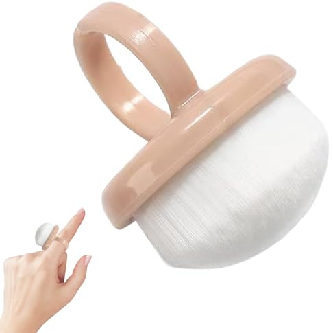Cepillo para Polvo De Uñas - Exfoliador De Limpieza Ungeal con Cerdas,Herramienta De Limpieza para Manicura En Casa, Salón O Viaje