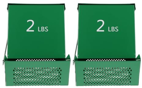 WOONEKY Lot De 2 Distributeurs De Nourriture pour Cobayes Mangeoire Extérieure pour Cobayes Distributeurs De Nourriture pour Petits Animaux pour Chinchillas