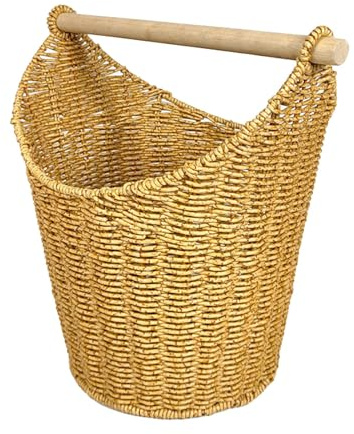 KESOTO Cesta para Guardar Papel Higiénico, Organizador de Accesorios, Portarrollos Creativo, Cesta para Refrigerios para Dormitorio