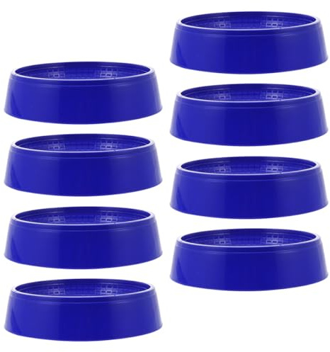 HYTROVE Set 8 Ciotole per Nido di Piccione in Plastica Robusta, Porta-Vassoio Antiscivolo per Allevamento Uccelli, Nido Confortevole per Riproduzione Naturale di Piccioni e Piccoli