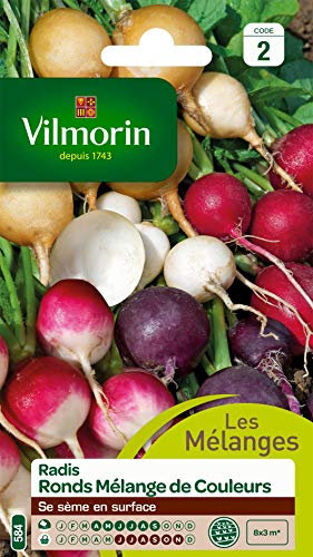 Vilmorin Radis Ronds Mélange de Couleurs 3884442