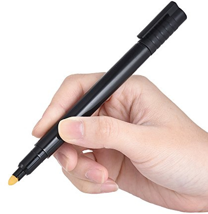 Counterfeit Money Detector Pen Fake Banknote Tester cy Cash Checker Marker for US Dollar Bill Euro Pound Yen Won