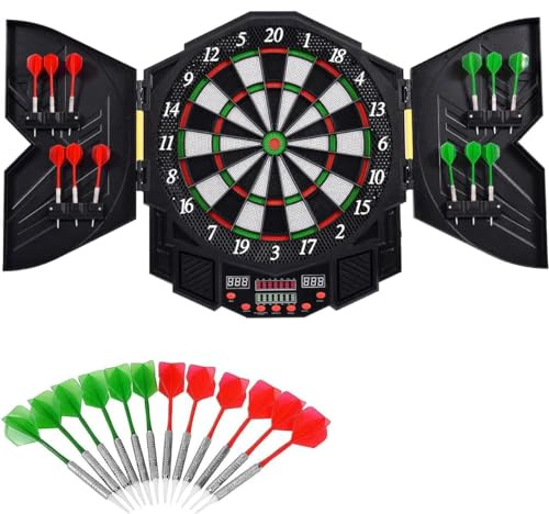 SPOTRAVEL Electronic Dartboards, Professional Dart Board Set