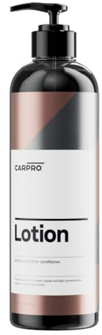 CarPro Loción para Cuidado del Cuero (500ml) – Acondicionador protector para cuero de automóvil para un cuidado duradero y protección