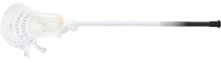 Training Lacrosse, 24 -Zoll -Mini -Fertigkeit Locker Stick mit Nicht -Slip -Grip für Anfänger Schwarz Geeignet (White)