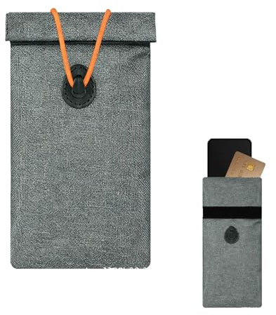HAYGEM elastiskt band faraday bag stöldskydd, nyckelless go skydd bilnyckel, RFID-blockerare bilnyckel, 5G, GPS-strålskydd för mobiltelefoner, ID-kort, bankkort