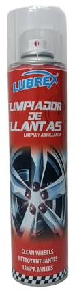 LUBREX Limpiador de Llantas Limpia y Abrillanta (400 ml)