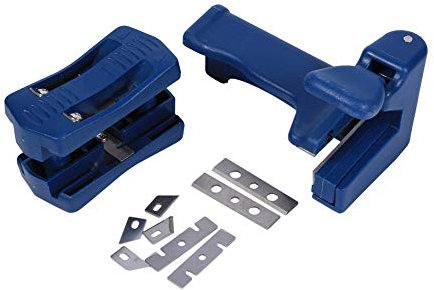 Cusstally 2 unids/conjunto doble laminado cortadora carpintería PVC banda cantante máquina