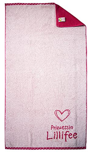 Dyckhoff Kinderfrottierserie 'Lillifee' Duschtuch 60 x 130 cm Pink