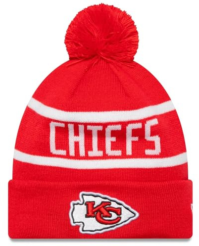 Kansas City Chiefs Unisex Knit Medium Beanie-Mütze, Rot, Einheitsgröße EU