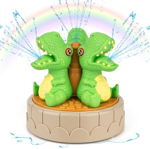 Jeux d Eau Exterieur pour Enfants,Arroseurs de Jouets Aquatiques Arroseurs Jeux d’Eau de Jeux d’extérieur,Jouets de Jeu en Plein air pour 3 4 5 6 7 8 9 10 Ans garçons Filles Cadeau