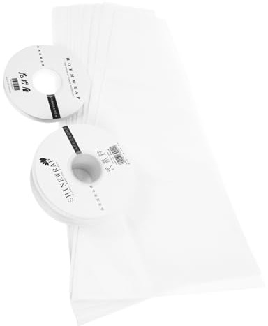 NUOBESTY Sachets Regalo per Fiori Trasparenti Eleganti per Bouquet Nastro Coda di Pesce Adatti per Confezionamento Floreale per Compleanni Matrimoni Feste della Mamma