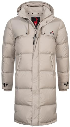 Höhenhorn Bannalp Herren Wintermantel Jacke Greige Gr. S