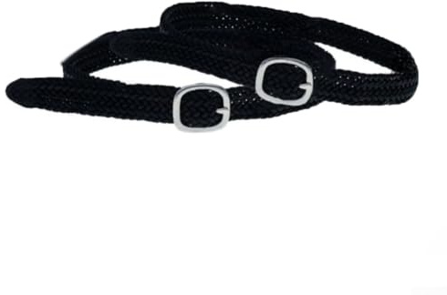 English Riding Spurs, Equestrian Spurs with Webbing Strap Horse Riding Equipment Harness for Riders