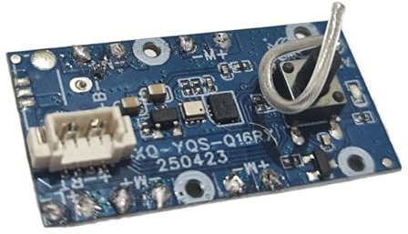 PEIZIOZ Control KF600 con Pantalla Mini Drones cuadricóptero de Cuatro Ejes batería/Cuerpo/Motor/Hoja/Cargador/cámara/Tablero Principal/Marcos(White)
