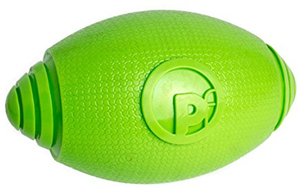 Petface Toyz Ballon de Rugby pour Chien Vert Taille L