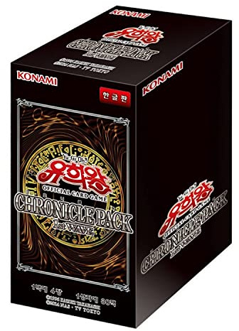 Yugioh Cards Chronicle Pack Booster Box (30 Pack) / Korean Ver