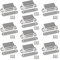 Magnetschnäpper Edelstahl 10 Stück Türmagnete 6kg Stark Magnetverschluss Schrank Magnet Türschließer Tür Magnete Schrankmagnete Möbelmagnete Magnet für Schranktür