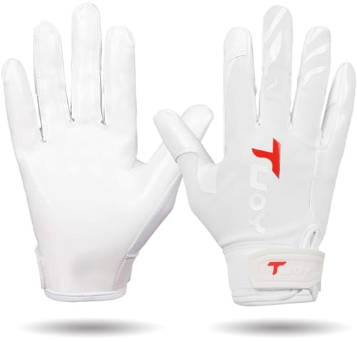 TUOY Men’s Football Gloves, T1 PRO Adult Size (a Pair)