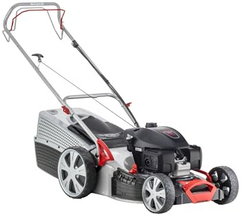 AL-KO Benzin-Rasenmäher Classic 5.14 SP-H, 51 cm Schnittbreite, 3.2 kW Motorleistung, 1-Gang Hinterradantrieb, für Rasenflächen bis 1800 m², 4INONE Function