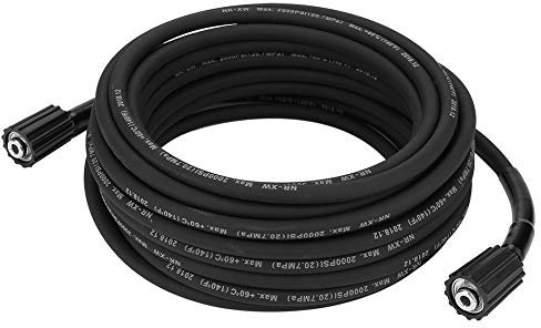 Manguera Flexible para Lavadora a Presión, Manguera de Extensión de Repuesto para Lavadora de Alta Presión de 10M para Pistola de Limpieza M22