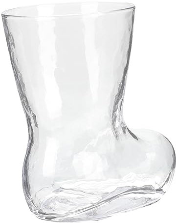 LABRIMP 2piezas Vaso De Forma De Bota y Transparente Para Cerveza Jugos y Bebidas Frías y Celebraciones