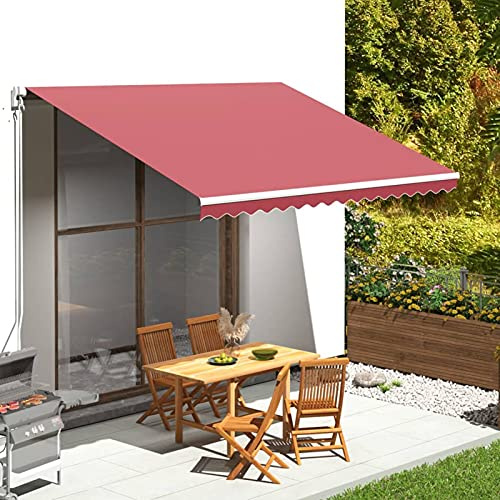 Tessuto di ricambio, tessuto di ricambio per mantovana per tenda da sole, striscia multicolore, copertura superiore in tessuto di ricambio per tenda da giardino