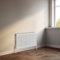 NRG Column Radiator Gloss White 600x1190mm Double Traditional Cast Iron Style Heater Interior Designer Horizontal Bathroom Radiators