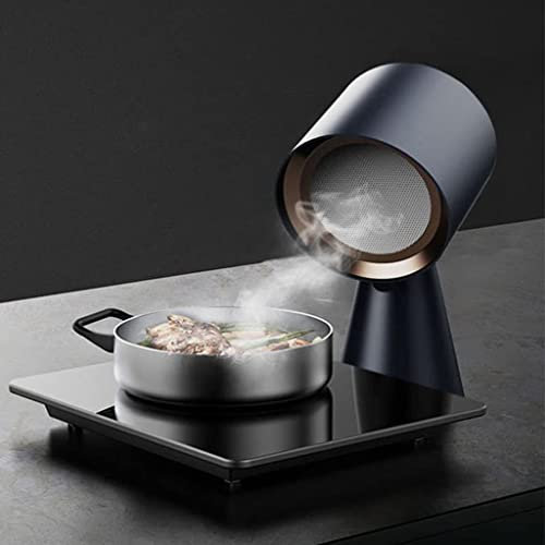 40W Portable Extractor Hood, Mini Desktop Cooker Hood One-Click Adjustment with 2 Gears Mode, 3.5M³/Min Strong Suction, Low Noise, Extractor Fan for Home, Kitchen