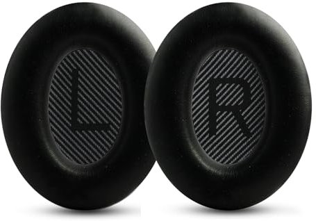 2PCS Coussinets d'oreille pour Casques Circum Auraux Confort Optimal, Isolation Sonore Améliorée, Compatibles avec Plusieurs Modèles