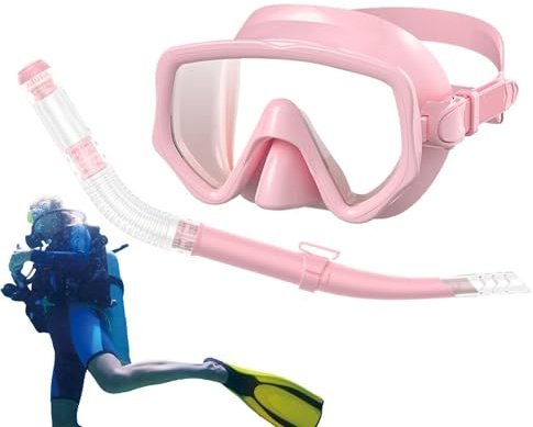 snorkel Vuxen undervattens panoramavy med vidvinkel, ansiktsmask och | Snorkel Set Simträning Och Vattensport För Entusiaster, Undervattensupplevelser Samt Strandresor