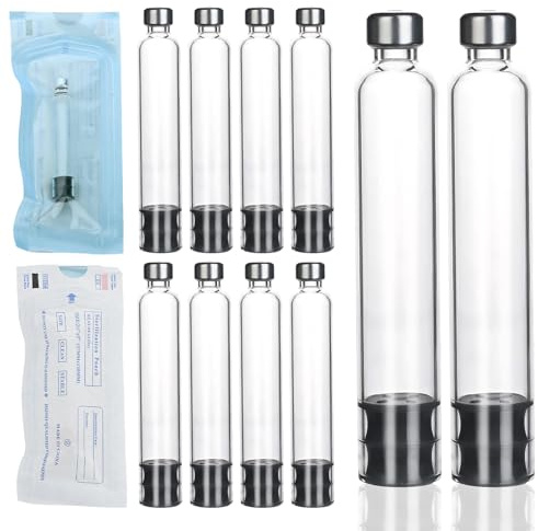3 Ml Cartucho Ampollas Esterilizadas Selladas Individualmente,10 Pcs | Esterilizado Botella Vacía Envasado Individualmente A Prueba De Fugas