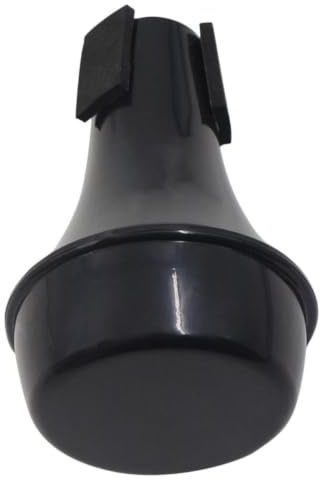 DOITOOL Silenciador para Trompeta Abs Negro, Accesorio Práctico que Reduce Volumen y Es Fácil de Desmontar, Adecuado para Principiantes Ocasión de Práctica