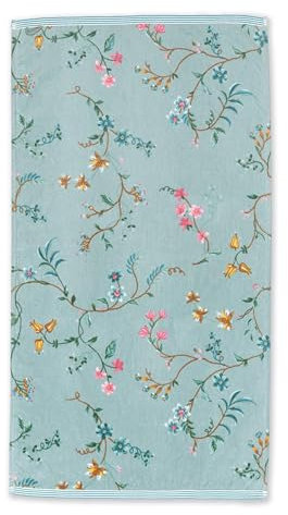 Pip Studio Les Fleurs Handtuch Blue 55x100cm (1 Stück)