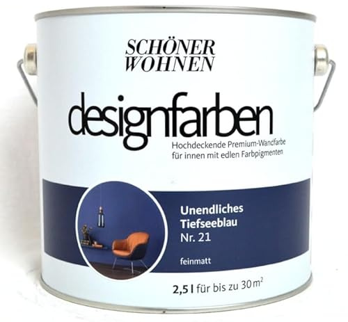 Designfarbe Unendliches Tiefseeblau Nr. 21 2,5 l