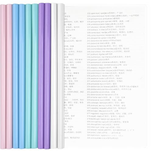 A4 Couverture De Rapport,10 Pièces Dossier Coulissante Transparent Plastique Dossier de Fichiers Rapport d'Affichage Couverture A4 Reliure Dossier pour École Bureau Accueil Resume Documents