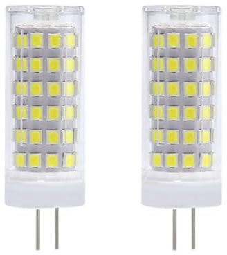 JZLBBC Bombillas LED G4 7W regulables 220V 10W (equivalente a 100W de reemplazo de halógeno) LED Corn Light G4 Bi-Pin Base 9W-2PC Warmwhite