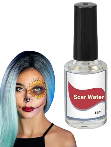 15 ml rigid kollodion, latex flytande smink, kollodion, realistiskt falskt | ärr för halloween, för teater, spökhus och halloweenkostymer