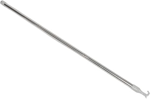 Cabilock 3.6m Palanca Deslizante del Techo Corredizo de Varilla de Acero Inoxidable Telescópica Varilla para Persianas Inalámbricas para Persianas de Difícil Acceso Ventanas Altas