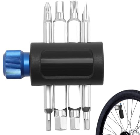 Cykelreparationssats | Multifunktionell bärbar för cykelunderhåll - cykelsats för camping och resor | för män kvinnor flickor unga tonåringar son dotter familj amm