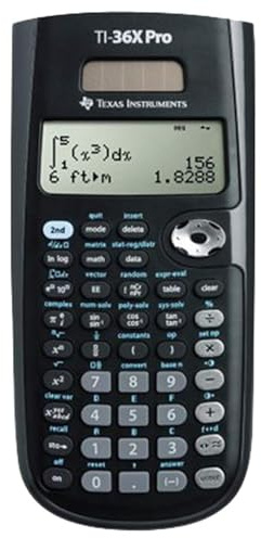 Texas Instruments - Texas Instruments Calculatrice Scientifique TI-36X Pro
