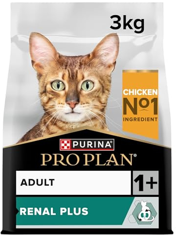 PRO PLAN Adult 1+ Renal Plus Chicken Dry Cat Food 3kg