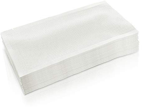 CANLENPK 10x20CM/4x8 Zoll Mini-Vakuumierbeutel Goffriert Kleine Vakuum Lebensmittel Aufbewahrungsbeutel, Lebensmittelbeutel Vakuumierbar, Sous Vide Lebensmittelsiegelbeutel (100 Stück)